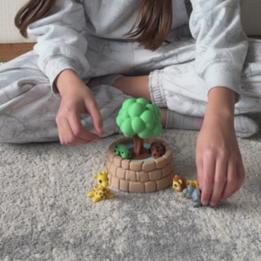 3D Printed Safari Animal Playset